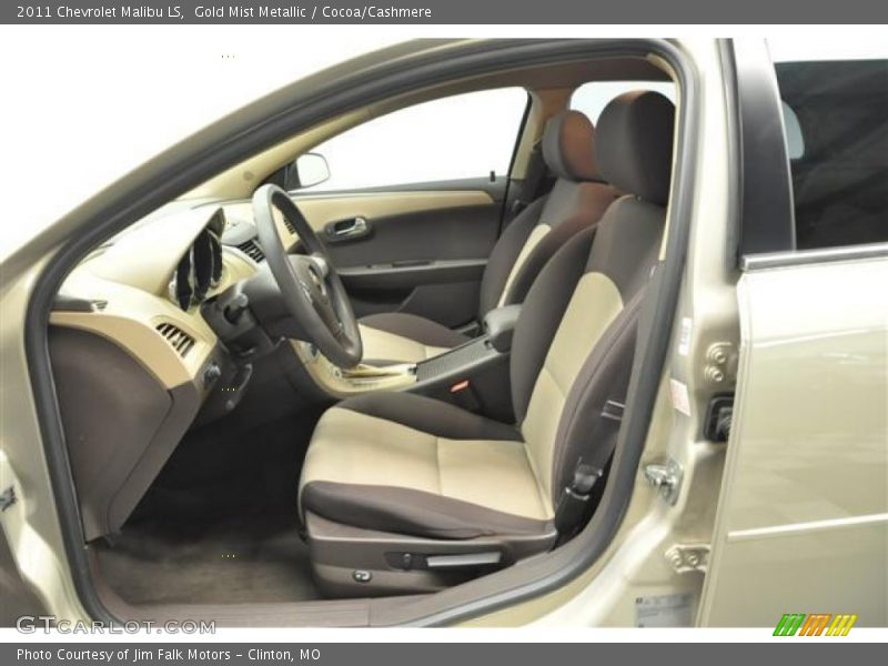 Gold Mist Metallic / Cocoa/Cashmere 2011 Chevrolet Malibu LS