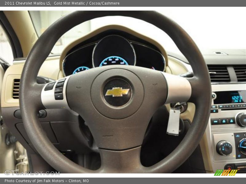 Gold Mist Metallic / Cocoa/Cashmere 2011 Chevrolet Malibu LS