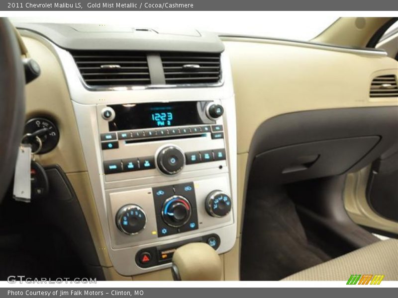 Gold Mist Metallic / Cocoa/Cashmere 2011 Chevrolet Malibu LS