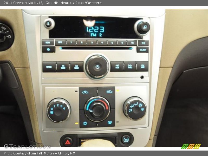 Gold Mist Metallic / Cocoa/Cashmere 2011 Chevrolet Malibu LS
