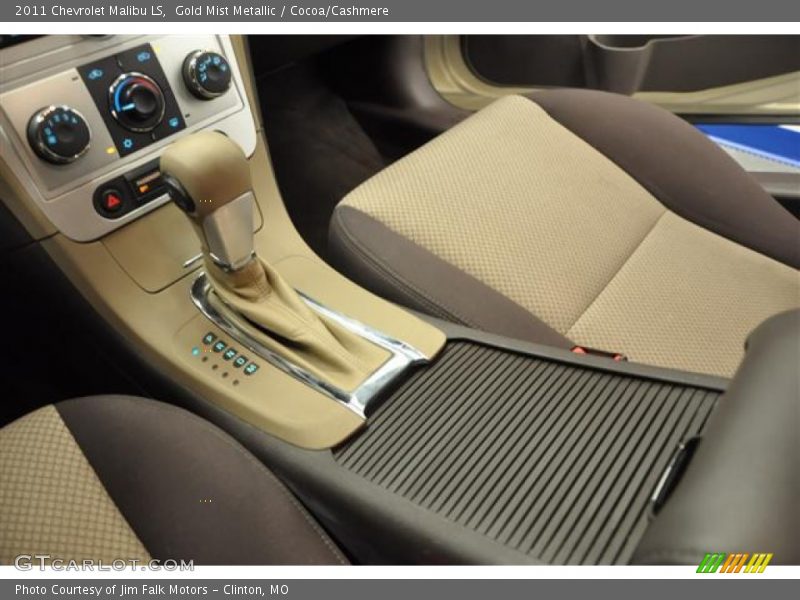 Gold Mist Metallic / Cocoa/Cashmere 2011 Chevrolet Malibu LS