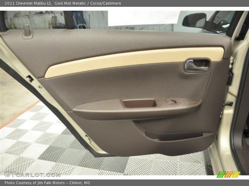 Gold Mist Metallic / Cocoa/Cashmere 2011 Chevrolet Malibu LS