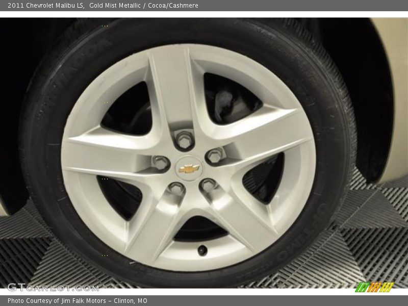 Gold Mist Metallic / Cocoa/Cashmere 2011 Chevrolet Malibu LS
