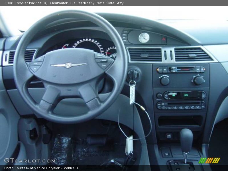 Clearwater Blue Pearlcoat / Pastel Slate Gray 2008 Chrysler Pacifica LX