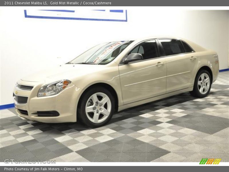 Gold Mist Metallic / Cocoa/Cashmere 2011 Chevrolet Malibu LS