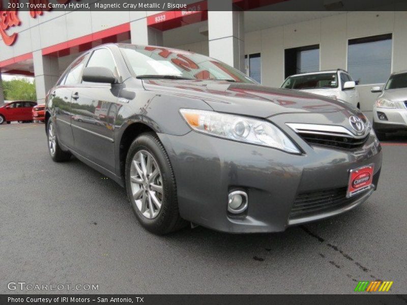 Magnetic Gray Metallic / Bisque 2010 Toyota Camry Hybrid