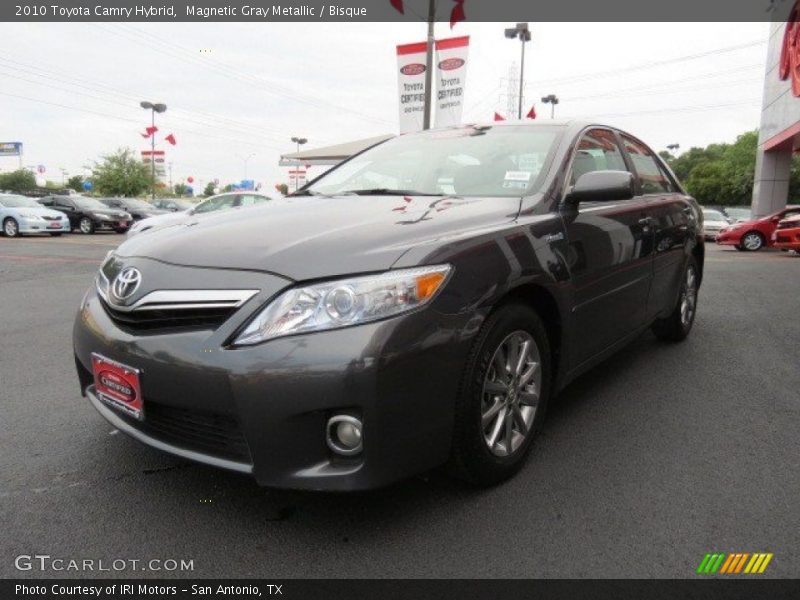 Magnetic Gray Metallic / Bisque 2010 Toyota Camry Hybrid