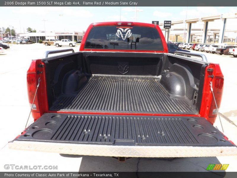 Flame Red / Medium Slate Gray 2006 Dodge Ram 1500 SLT Mega Cab 4x4