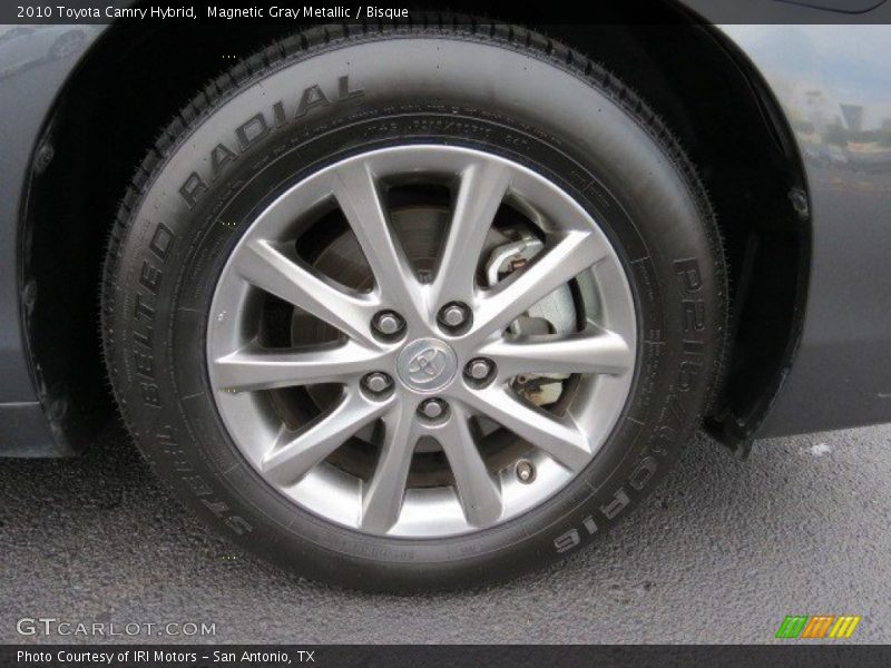 Magnetic Gray Metallic / Bisque 2010 Toyota Camry Hybrid