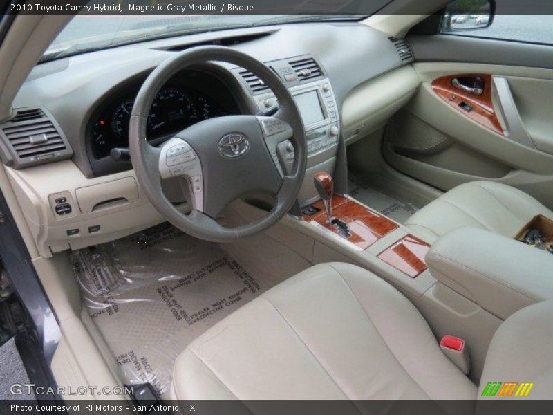 Magnetic Gray Metallic / Bisque 2010 Toyota Camry Hybrid