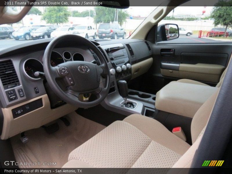 Black / Sand Beige 2011 Toyota Tundra SR5 Double Cab
