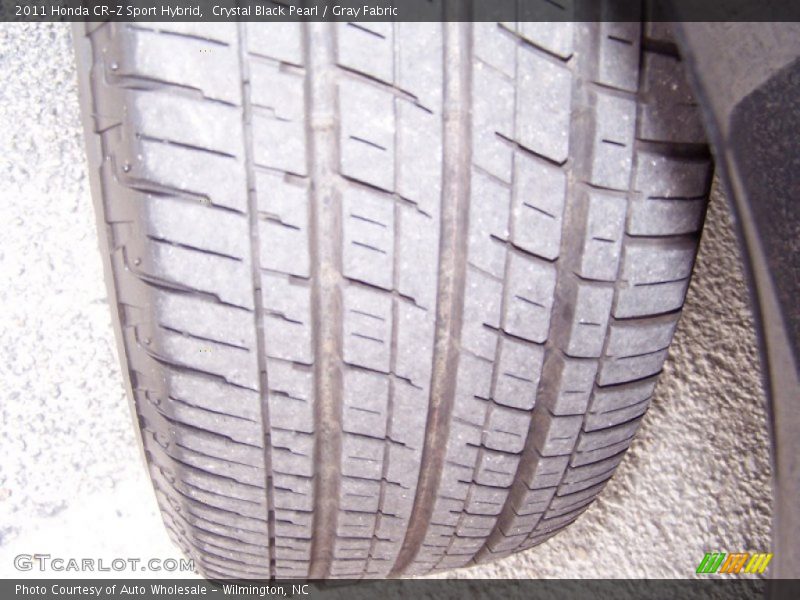 Crystal Black Pearl / Gray Fabric 2011 Honda CR-Z Sport Hybrid
