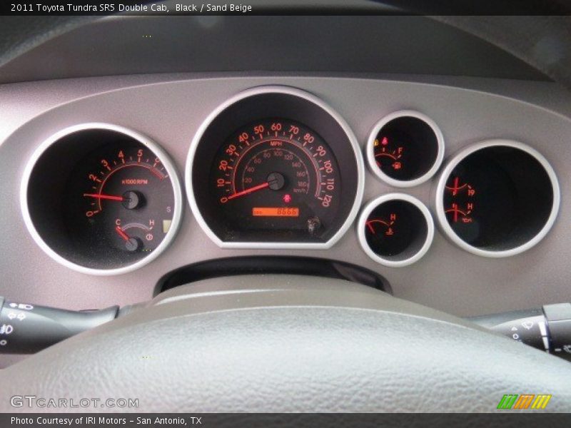 Black / Sand Beige 2011 Toyota Tundra SR5 Double Cab