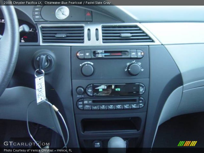 Clearwater Blue Pearlcoat / Pastel Slate Gray 2008 Chrysler Pacifica LX