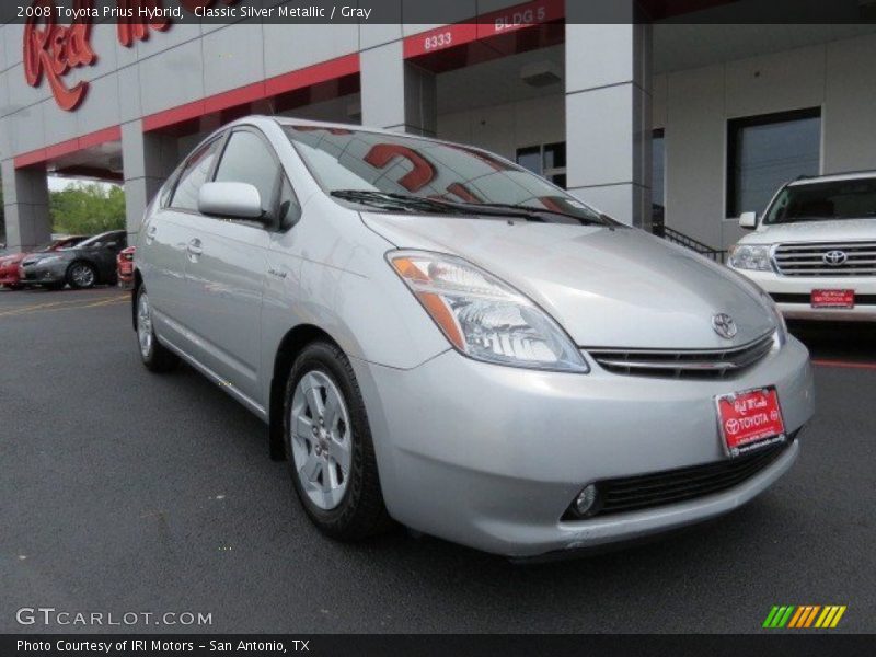 Classic Silver Metallic / Gray 2008 Toyota Prius Hybrid