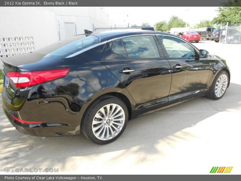 Ebony Black / Black 2012 Kia Optima SX