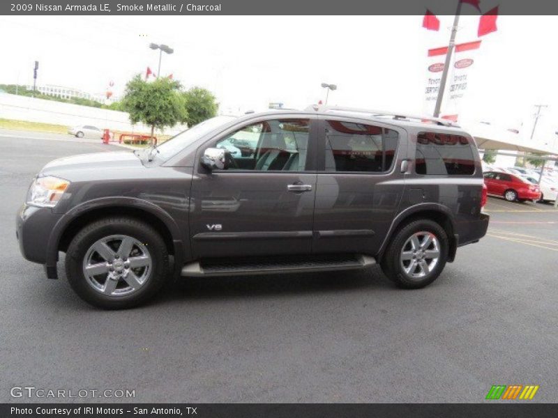 Smoke Metallic / Charcoal 2009 Nissan Armada LE