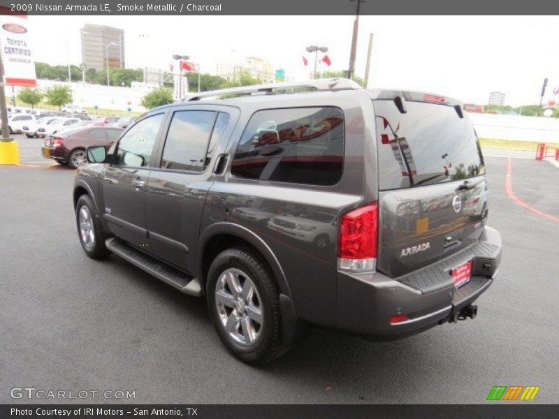 Smoke Metallic / Charcoal 2009 Nissan Armada LE