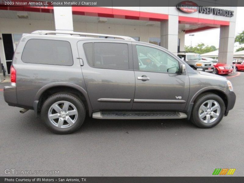 Smoke Metallic / Charcoal 2009 Nissan Armada LE