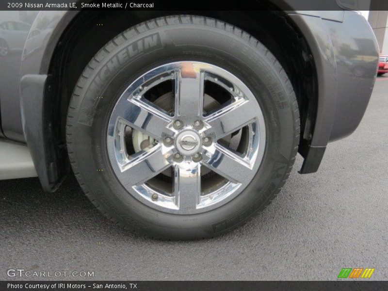 Smoke Metallic / Charcoal 2009 Nissan Armada LE