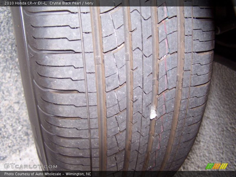Crystal Black Pearl / Ivory 2010 Honda CR-V EX-L