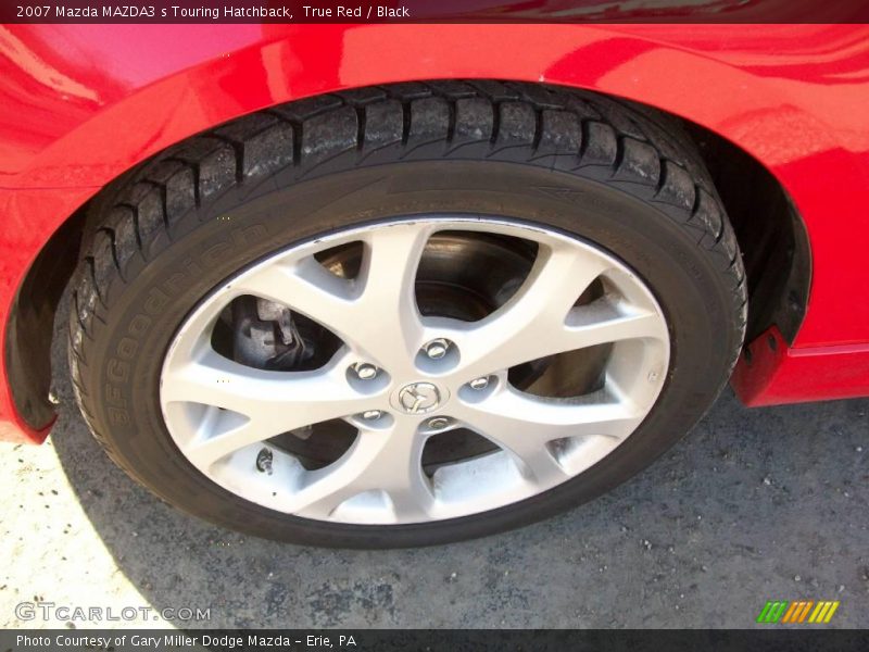 True Red / Black 2007 Mazda MAZDA3 s Touring Hatchback