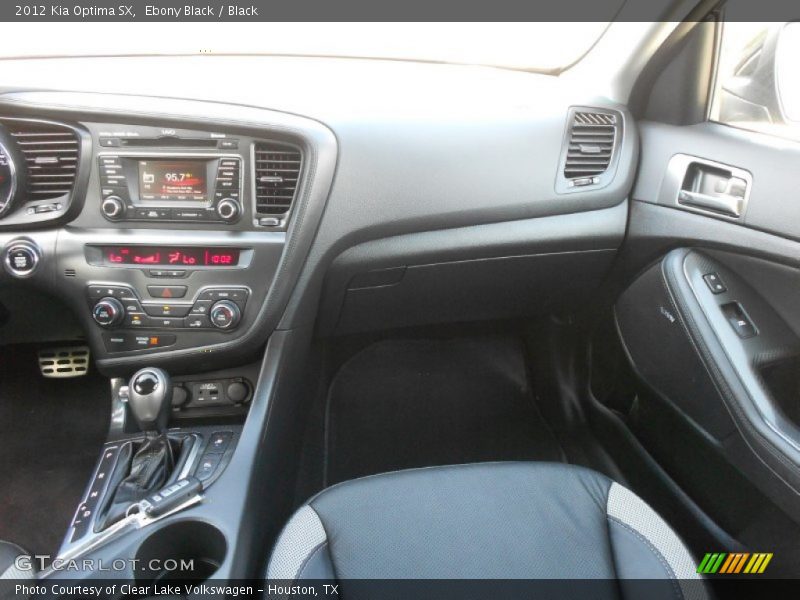 Ebony Black / Black 2012 Kia Optima SX