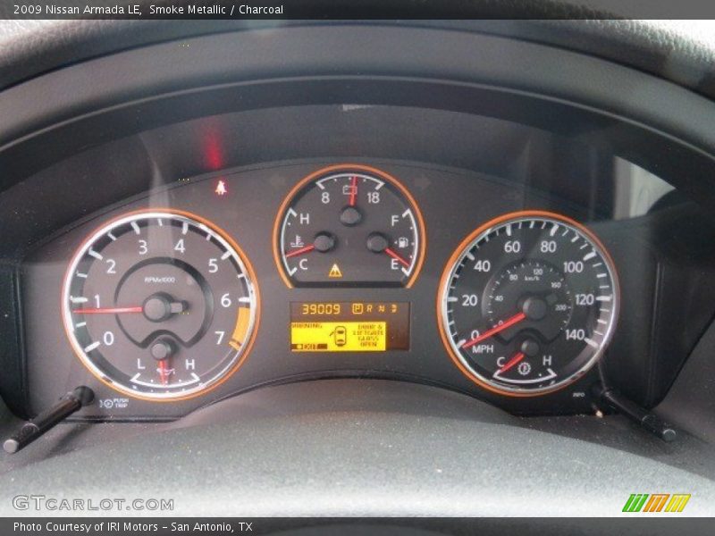 Smoke Metallic / Charcoal 2009 Nissan Armada LE