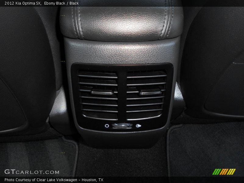 Ebony Black / Black 2012 Kia Optima SX