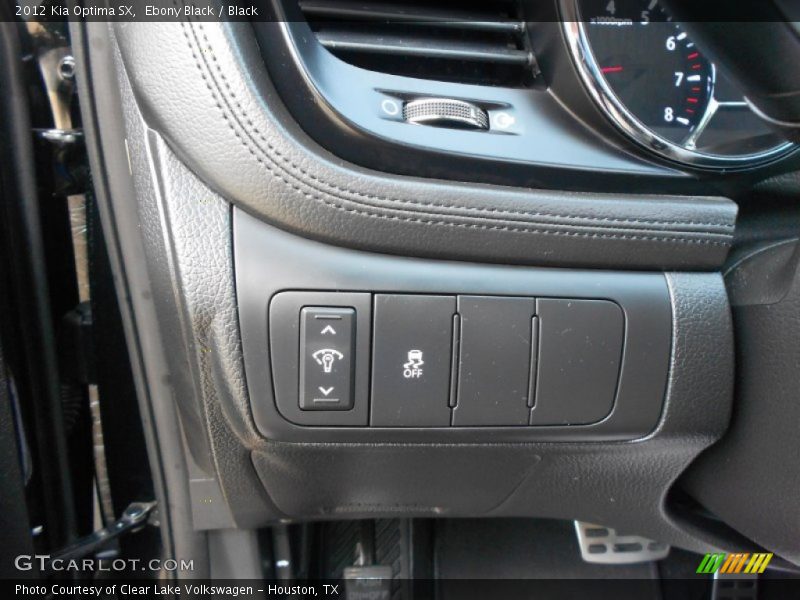 Ebony Black / Black 2012 Kia Optima SX