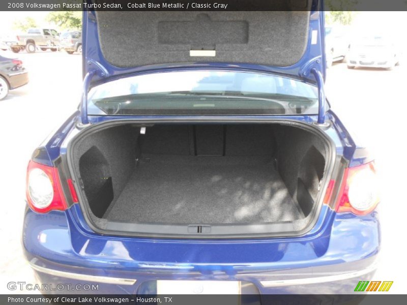 Cobalt Blue Metallic / Classic Gray 2008 Volkswagen Passat Turbo Sedan