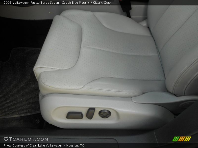 Cobalt Blue Metallic / Classic Gray 2008 Volkswagen Passat Turbo Sedan