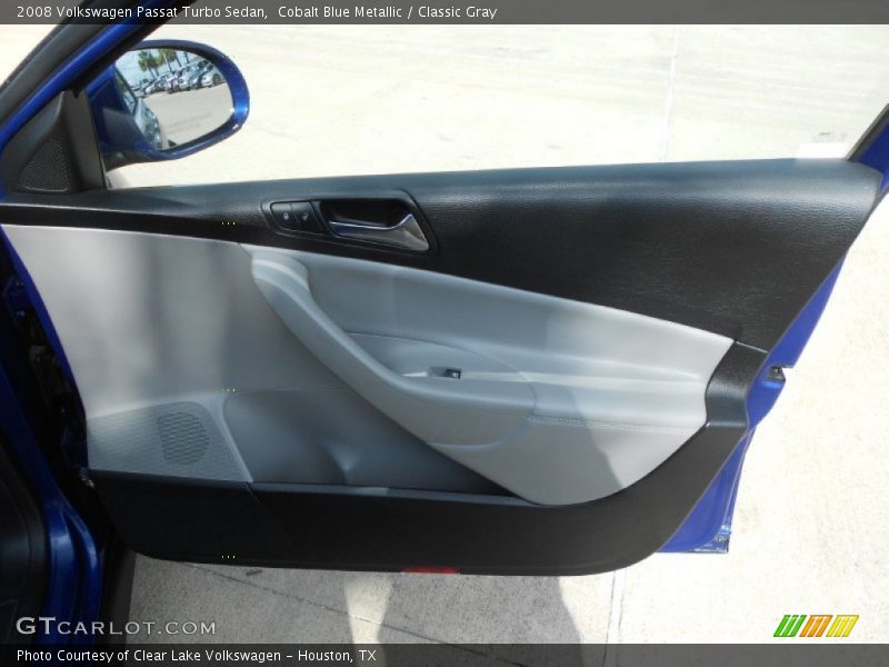 Cobalt Blue Metallic / Classic Gray 2008 Volkswagen Passat Turbo Sedan