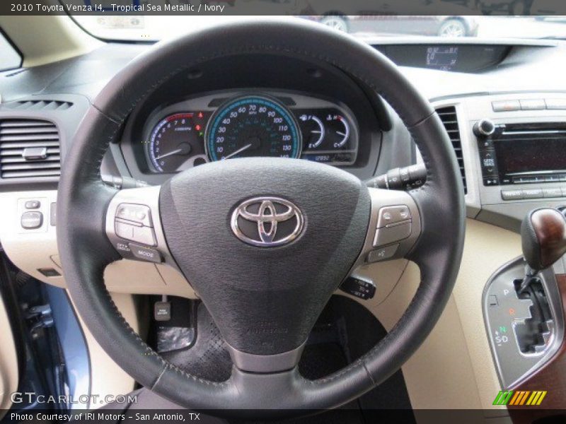 Tropical Sea Metallic / Ivory 2010 Toyota Venza I4