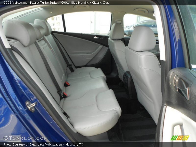 Cobalt Blue Metallic / Classic Gray 2008 Volkswagen Passat Turbo Sedan