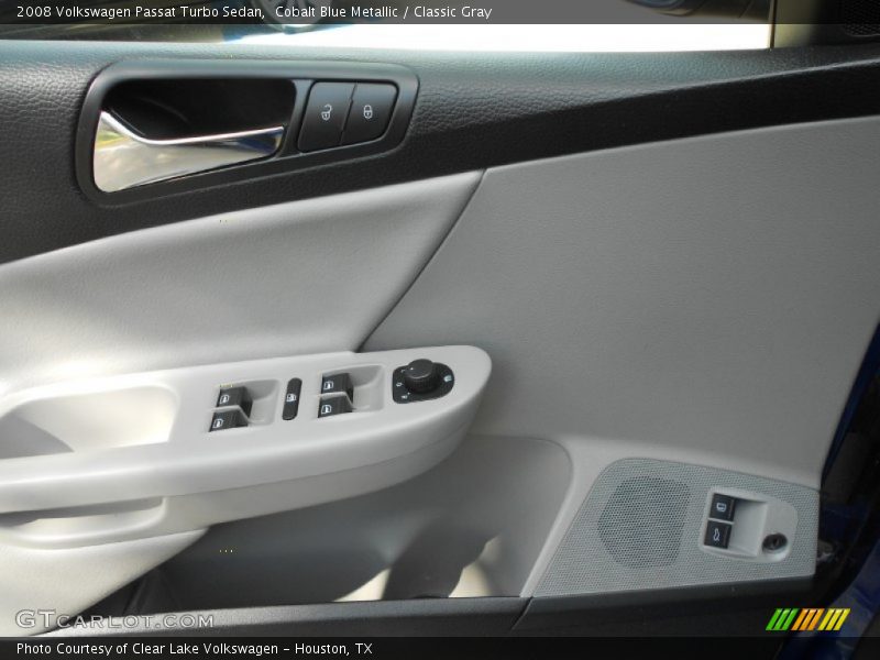 Cobalt Blue Metallic / Classic Gray 2008 Volkswagen Passat Turbo Sedan