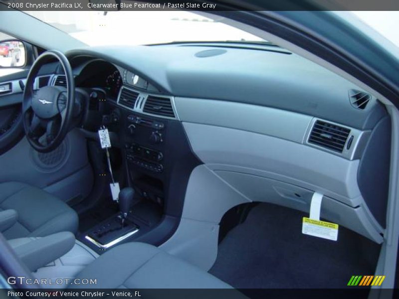 Clearwater Blue Pearlcoat / Pastel Slate Gray 2008 Chrysler Pacifica LX