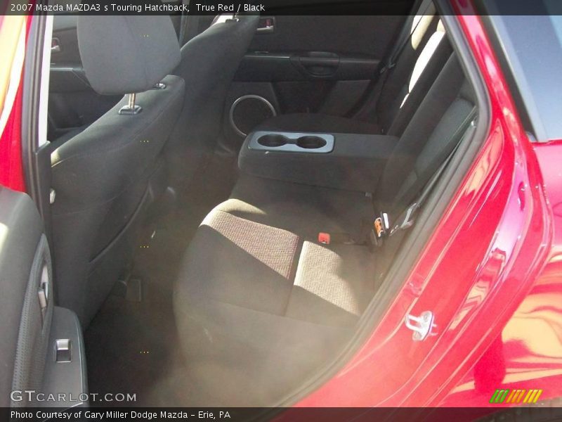 True Red / Black 2007 Mazda MAZDA3 s Touring Hatchback