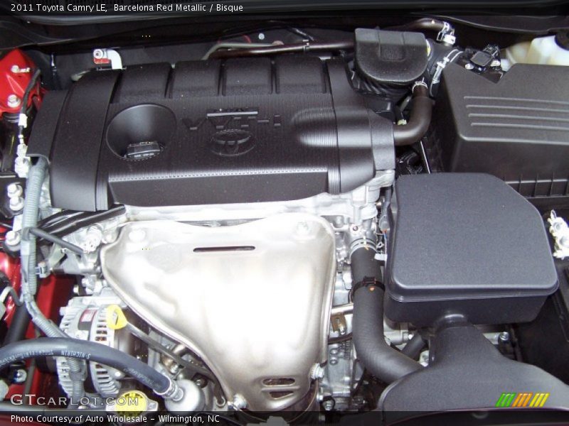 Barcelona Red Metallic / Bisque 2011 Toyota Camry LE