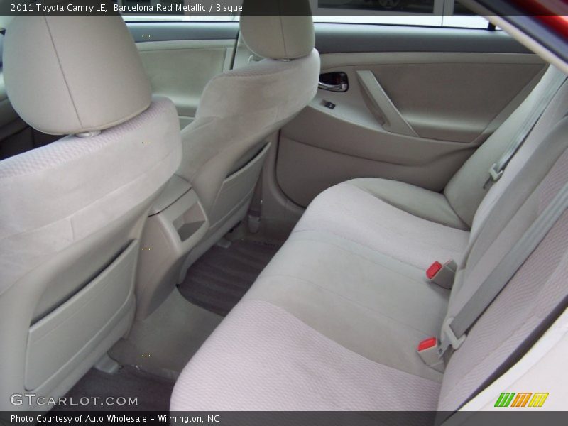 Barcelona Red Metallic / Bisque 2011 Toyota Camry LE