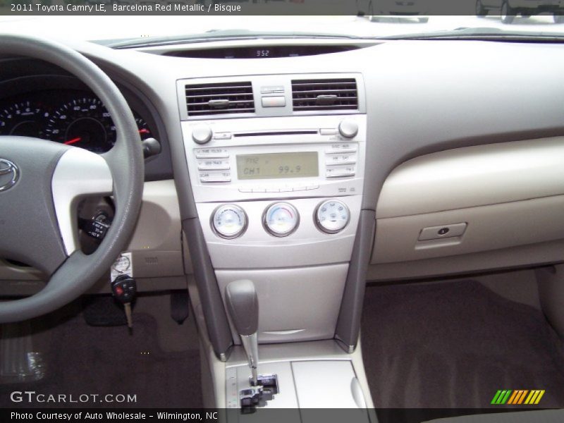 Barcelona Red Metallic / Bisque 2011 Toyota Camry LE