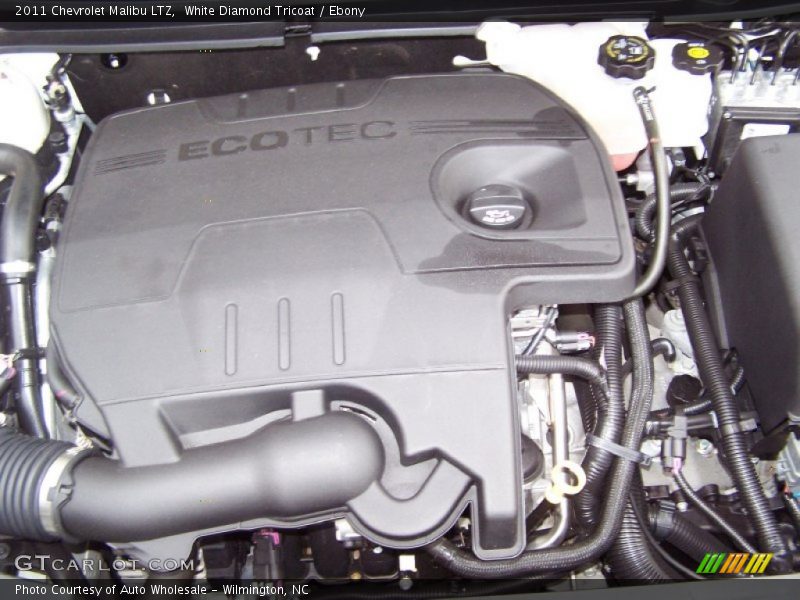 White Diamond Tricoat / Ebony 2011 Chevrolet Malibu LTZ