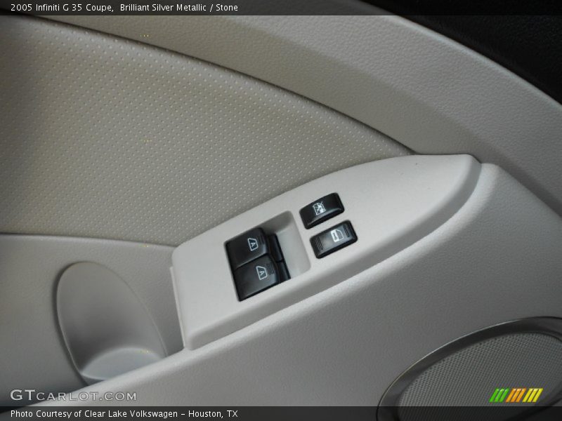 Brilliant Silver Metallic / Stone 2005 Infiniti G 35 Coupe