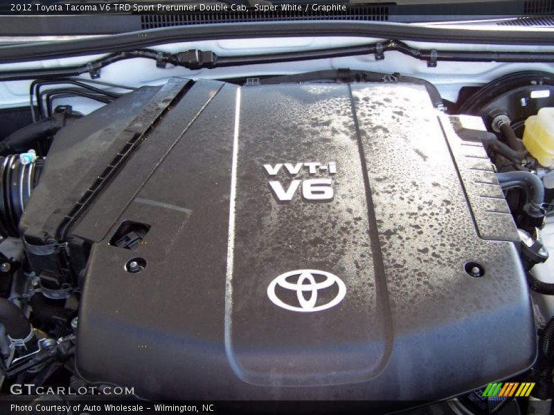 Super White / Graphite 2012 Toyota Tacoma V6 TRD Sport Prerunner Double Cab