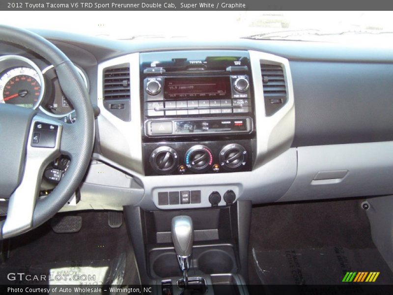 Super White / Graphite 2012 Toyota Tacoma V6 TRD Sport Prerunner Double Cab