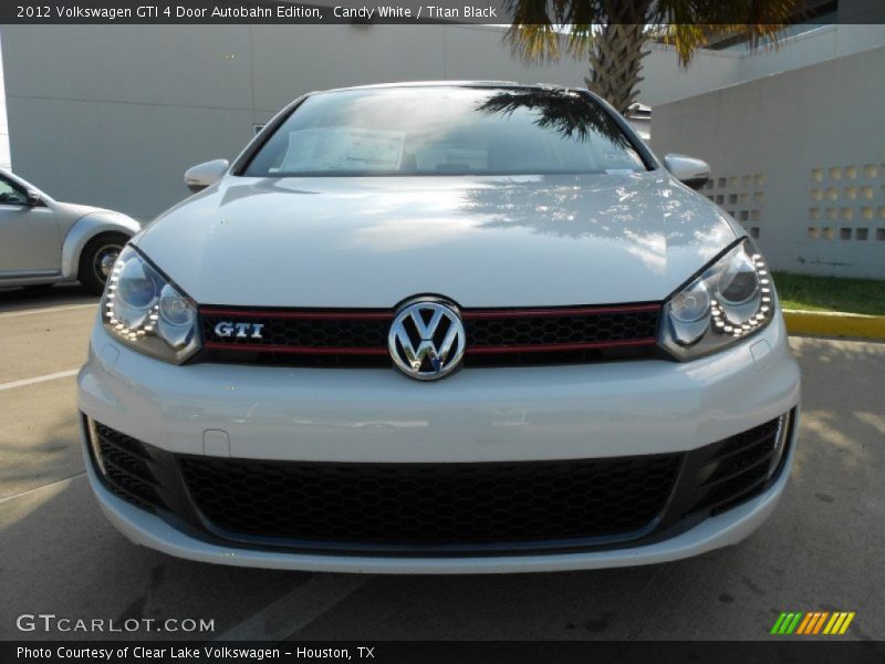 Candy White / Titan Black 2012 Volkswagen GTI 4 Door Autobahn Edition