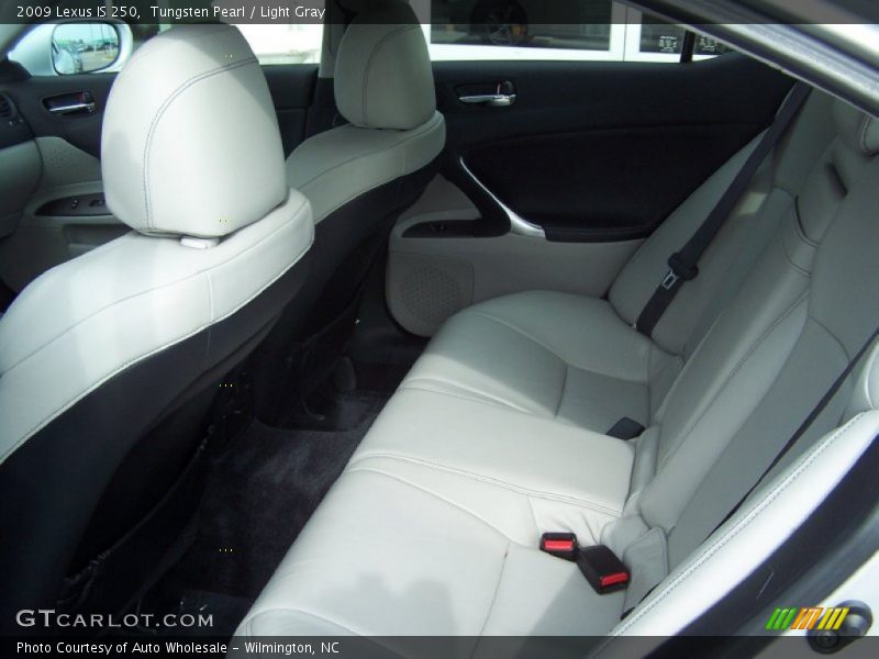 Tungsten Pearl / Light Gray 2009 Lexus IS 250