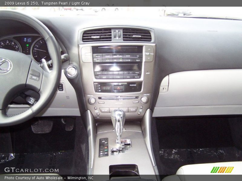 Tungsten Pearl / Light Gray 2009 Lexus IS 250