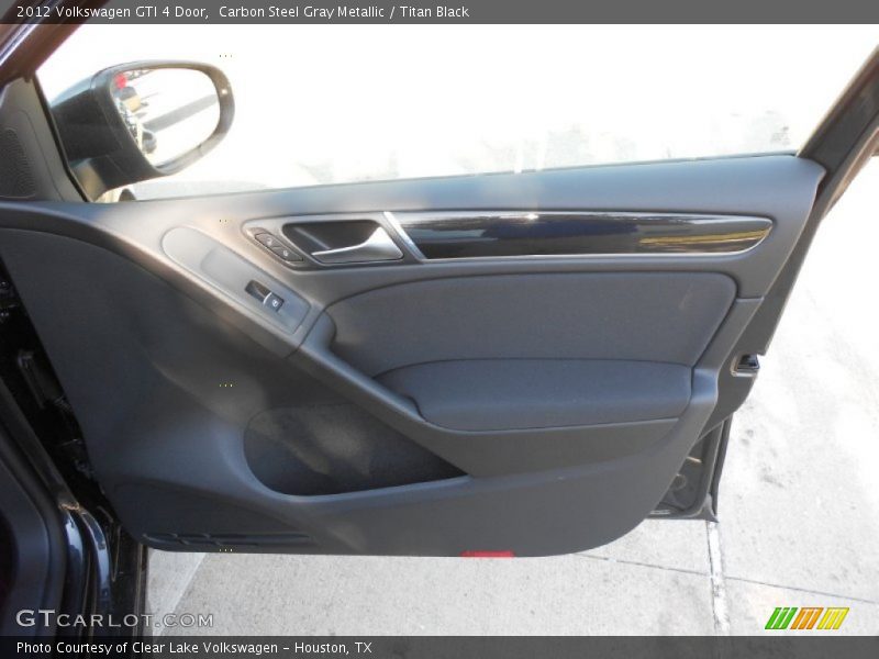 Carbon Steel Gray Metallic / Titan Black 2012 Volkswagen GTI 4 Door
