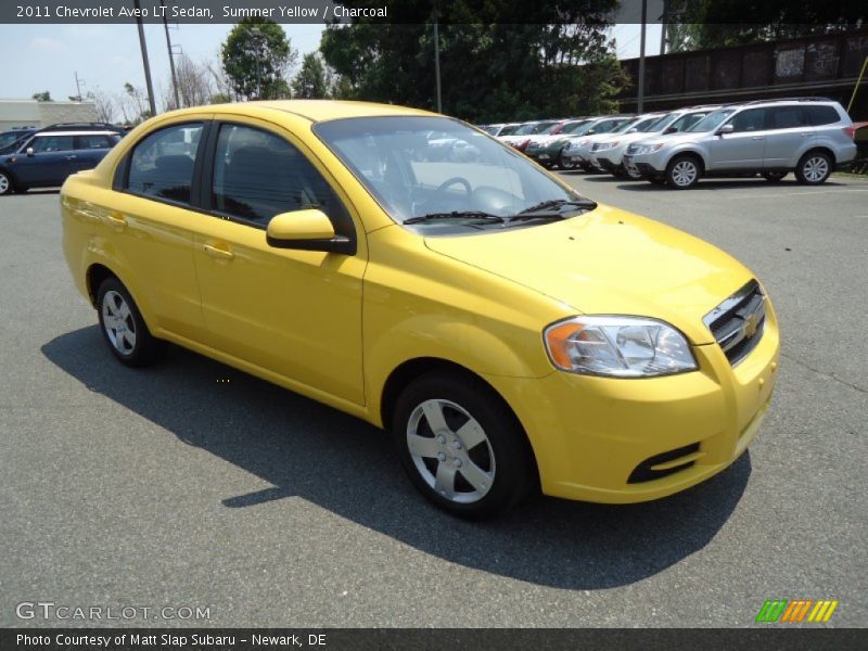 Front 3/4 View of 2011 Aveo LT Sedan
